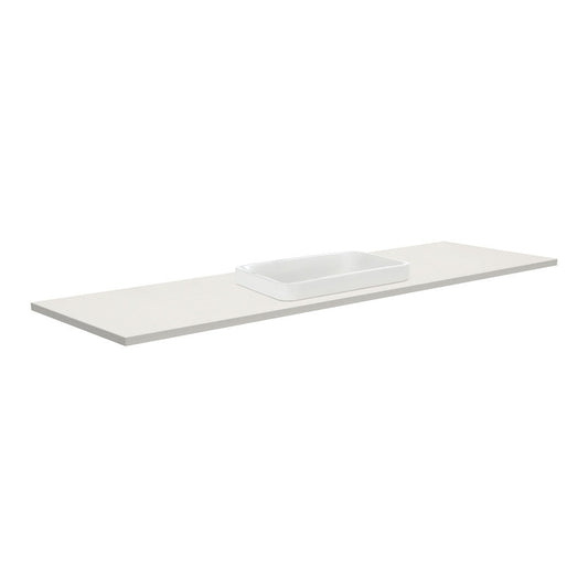 SARAH Semi Inset ROMAN SAND 1500mm Basin Top ONLY Single Bowl NTH