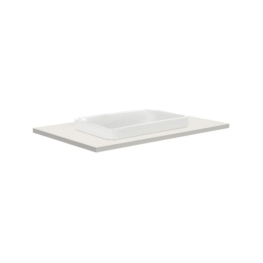 SARAH Semi Inset ROMAN SAND 750mm Basin Top ONLY NTH