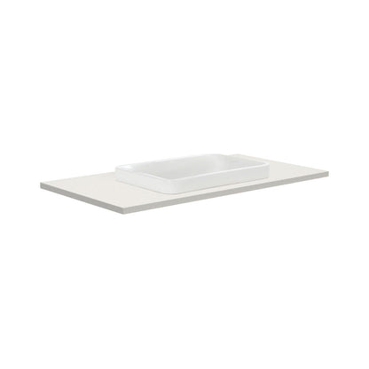 SARAH Semi Inset ROMAN SAND 900mm Basin Top ONLY NTH