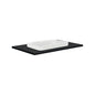 SARAH Semi Inset BLACK SPARKLE 750mm Basin Top ONLY NTH