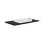SARAH Semi Inset BLACK SPARKLE 900mm Basin Top ONLY 1TH