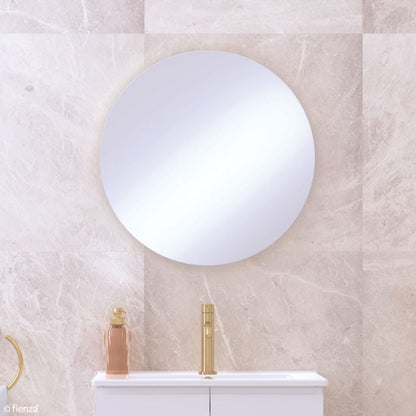 Mirror Round Pencil Edge 600x 600mm 5mm Glass Glue On No Brkt or Vinyl Back
