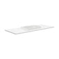 SARAH Semi Inset BIANCO MARBLE 1200mm Basin Top Only NTH