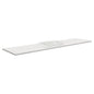 SARAH Semi Inset BIANCO MARBLE 1800mm Basin Top Only Single Bowl NTH