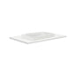 SARAH Semi Inset BIANCO MARBLE 750mm Basin Top Only NTH