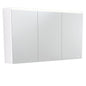 LED Mirror Cabinet 1200 with Gloss White Side Panels