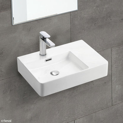 PETRA Wall Hung Left Hand Bowl 600 x 420 x 120mm