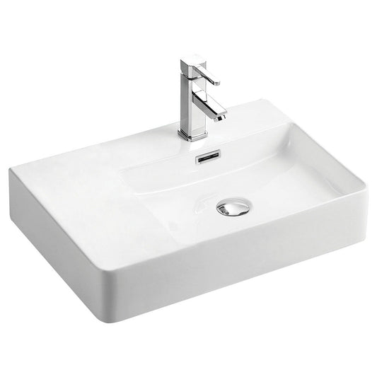 PETRA Wall Hung Right Hand Bowl 600 x 420 x 120mm
