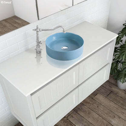 REBA Above Counter Basin Matte Blue