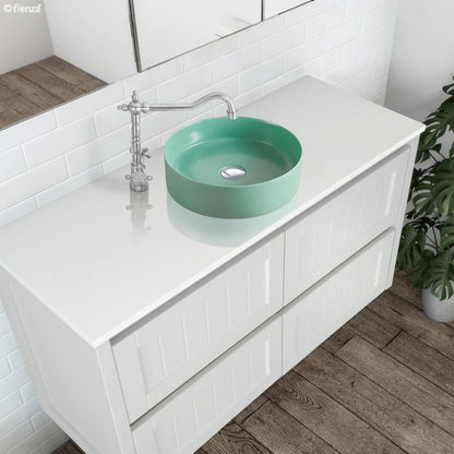 REBA Above Counter Basin Matte Green