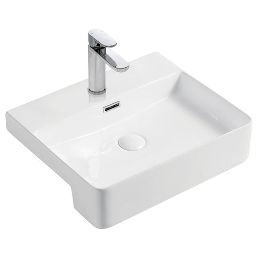 PETRA Semi Recessed Basin 500 x 400 x 120mm