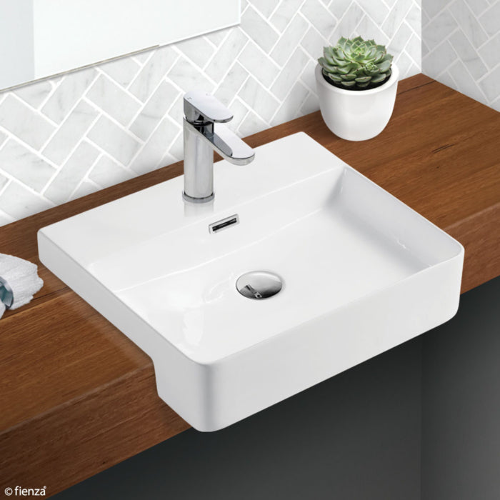 PETRA Semi Recessed Basin 500 x 400 x 120mm