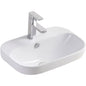 PARISA Semi Inset Basin 1TH 515 x 370 x 190mm