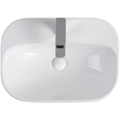 PARISA Semi Inset Basin 1TH 515 x 370 x 190mm