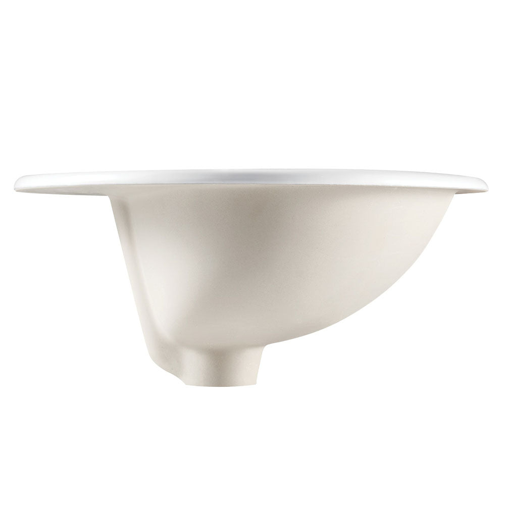 Lacy Fully-Inset Basin, 3 Tap Holes