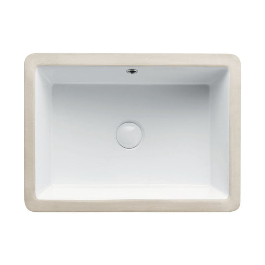 PETRA Undermount Basin Gloss White 560 x 415 x 190mm