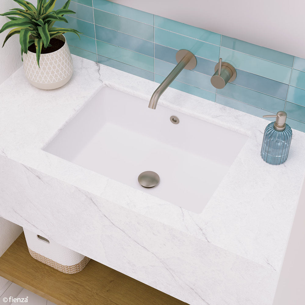 PETRA Undermount Basin Gloss White 560 x 415 x 190mm