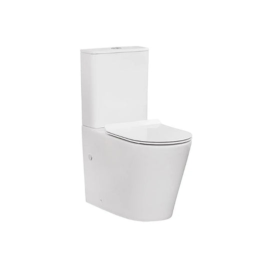 Renee EZI Height Rimless Universal Back To Wall Toilet Suite