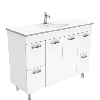 ROTONDO Ceramic 1200 UNI Cab on Legs with Solid Doors 1TH