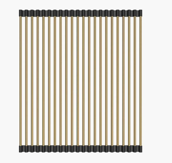 Sink Roll Up Drainer Rack - Stainless Steel