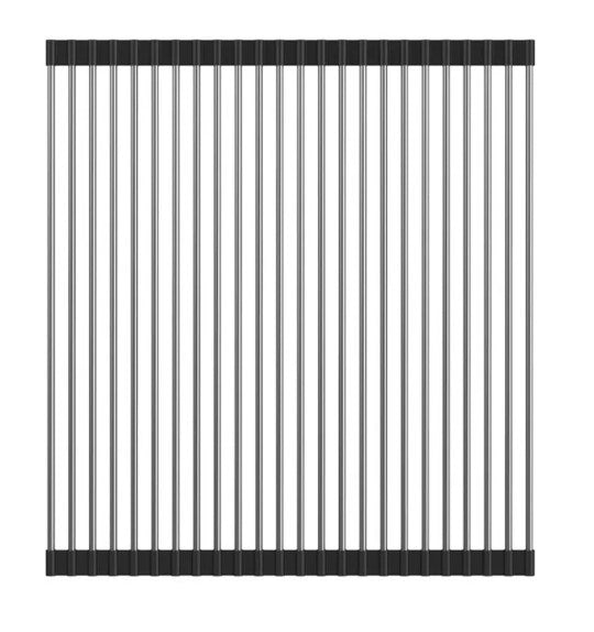 Sink Roll Up Drainer Rack - Stainless Steel