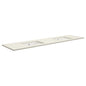 SARAH Undermount ROMAN SAND 1800mm Basin Top Only Double Bowl NTH