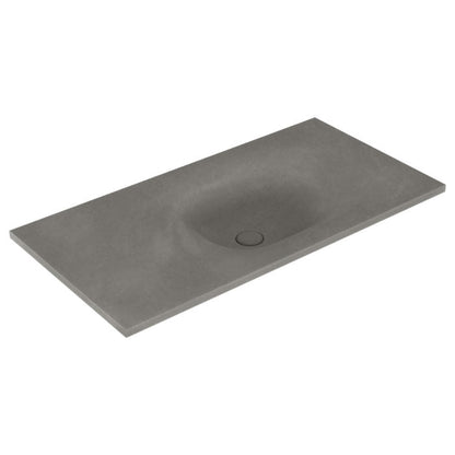 SATORI 900 Moulded Concrete Basin Top ONLY 905x465x124mm