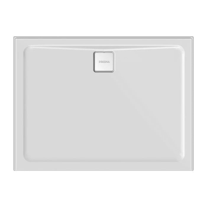 Luna Rectangle Shower Base Rear Waste 1200