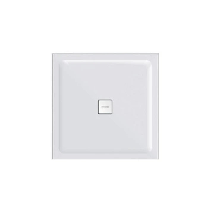 Luna Square Shower Base 900 1000 Centre Waste