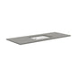 SARAH Undermount DOVE GREY 1200mm Basin Top Only NTH