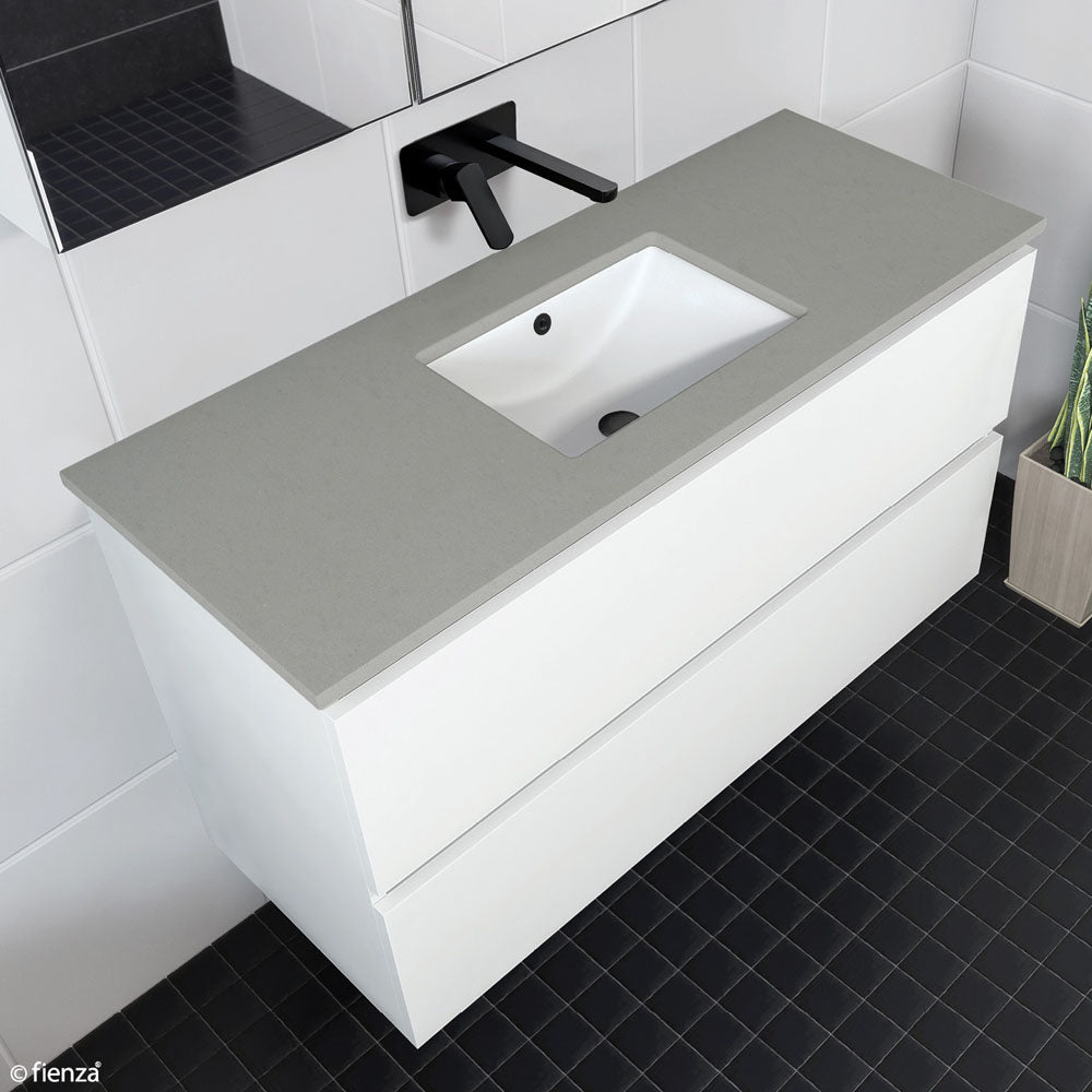SARAH Undermount DOVE GREY 1200mm Basin Top Only NTH