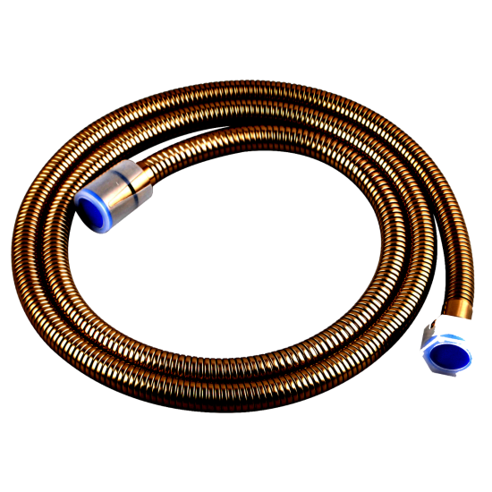 Flexible Shower Hose Gold 1500mm