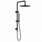 Right Angle Round Shower Station Top Inlet 250mm SS Head NO HANDHELD