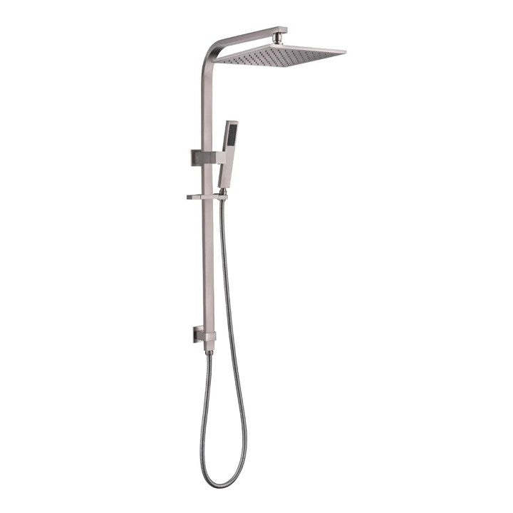 Square Shower Station With 250mm SS Shower Head NO HANDHELD