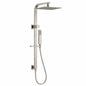 Regio Square Shower Station with 250mm Stainless Steel Shower Head ï¿½ Top Water Inlet
