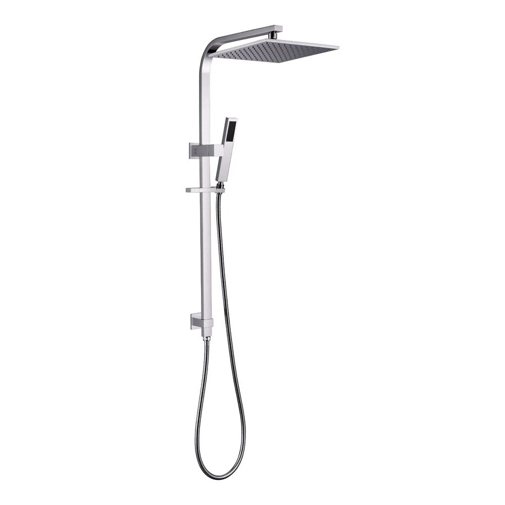Square Shower Station With 250mm SS Shower Head NO HANDHELD