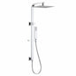 Regio Square Shower Station with 250mm Stainless Steel Shower Head ï¿½ Top Water Inlet