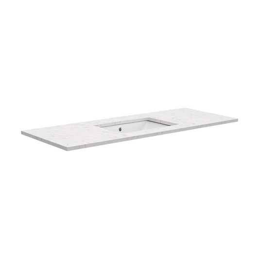 SARAH Undermount BIANCO MARBLE 1200mm Basin Top Only NTH