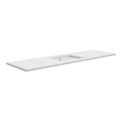 SARAH Undermount BIANCO MARBLE 1500mm Basin Top Only Single Bowl NTH