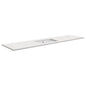 SARAH Undermount BIANCO MARBLE 1800mm Basin Top Only Single Bowl NTH