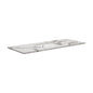 SARAH Undermount CALACATTA MARBLE 1200mm Basin Top Only NTH
