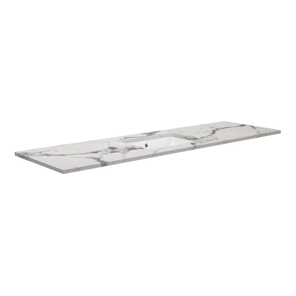 SARAH Undermount CALACATTA MARBLE 1500mm Basin Top Only Single Bowl NTH