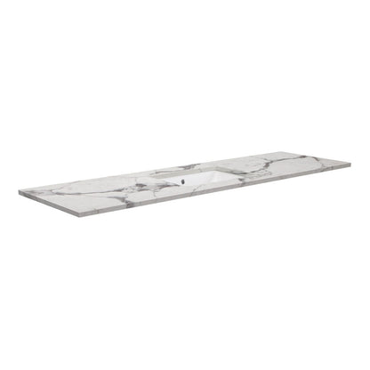 SARAH Undermount CALACATTA MARBLE 1500mm Basin Top Only Single Bowl NTH