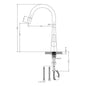 Lorena Sink mixer - Matte Black