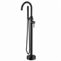 Round Freestanding Bath Mixer With Handheld Shower