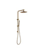 Pentro 10" Brushed Yellow Gold Round Handheld Shower Station - BU2128-A.SH-10