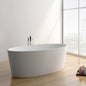 LEXY Stone Bath 1600 x 750 x 600mm with Overflow