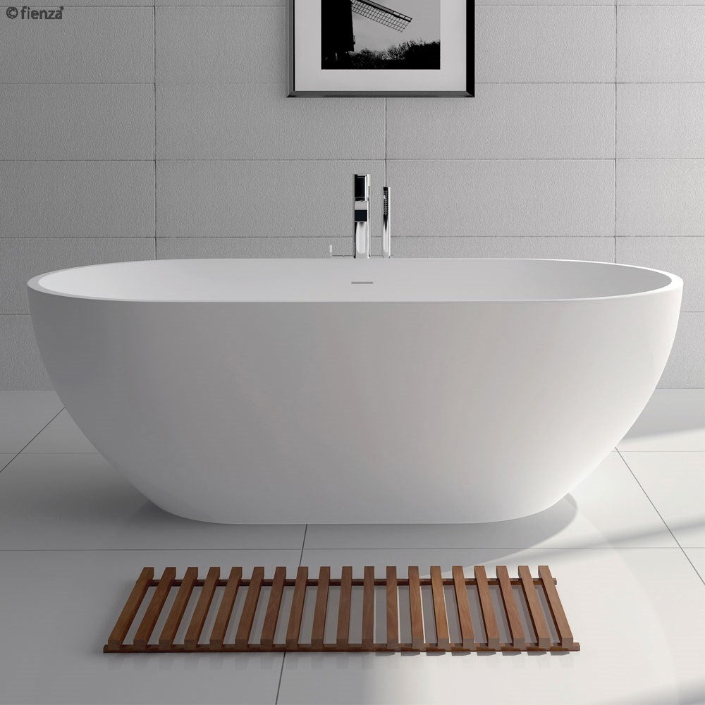 NERO Stone Bath 1550 x 770 x 520mm with Overflow