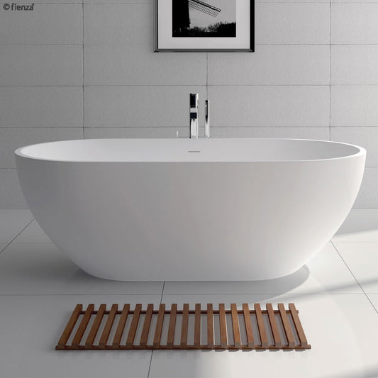 NERO Stone Bath 1550 x 770 x 520mm with Overflow