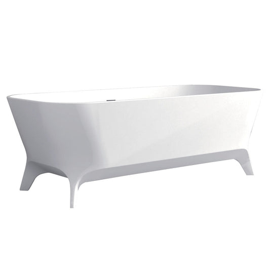 HAMPTON Stone Bath 1600x800x 600mm with Overflow